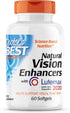 Doctor's BEST Natural Vision Enhancers contain Lutemax 2020, Supports Eye Health, Sharper Vision, Helps Filter Out Blue-Light, 60 Softgels...
