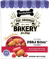 Three Dog Bakery Soft Baked PB&J Bites, Peanut Butter & Strawberry Flavor, Premium Treats for Dogs, 13 Ounce Box, brown (320035)...