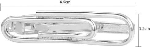 Novelty Tie Clips for Men Unique Music Rose Glasses Pen Paper-Clip Skinny Tie Bar Personalized Jewelry Gift...