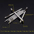 10Pcs Leather Hole Punch Cutter 0.5mm-5mm Leather Working Tools for Leather Watch Bands Belts Canvas Paper Plastics Round Hollow Hole Punch Cutter...