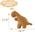 Dino Nugget Pillow Large- 18.7" Dinosaur Stuffed Animal Gifts,Chicken Nugget Plush Room Decor Birthday Gift for Boys and Girls with Comfortable Hu...