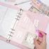 25pcs A5 Clear PP Pre-Numbered 100 Envelopes Money Saving Challenge 6 Ring Binder Inserts 2.5''x3.5'' White NO.1-100 Pouches Cash Stuffing Sleeves...
