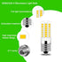 E17 LED Bulb, Dimmable Microwave Light Bulb 40W Incandescent Replacement for Whirlpool Maytag GE Over The Range Hood Microwave, Under Hood, Refrig...