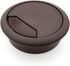 Modket M4327-51-BN-3 PC Computer Cord Cable Wires Organizer Hole Cover 2" Brown Plastic Desk Grommet - 3 Pack...