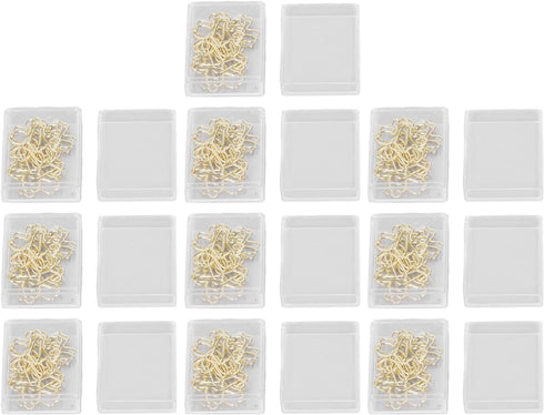 100pcs Gold Paper Clips, Office and School Supplies Office Supplies Flower Shaped Paper Clips Electroplating Cute Special Fun Paper Clips for Kids...