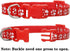 12 Pack Puppy Collars for Litter, Adjustable Puppy ID Collars Soft Nylon Whelping Collars for Newborn Litter Puppy Pets...