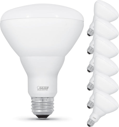 Feit Electric BR30 LED Light Bulb, 65W Equivalent, Dimmable, 650 Lumens, E26 Standard Base, 5000K Daylight, 90 CRI, Recessed Can Light Bulbs, 22-Y...