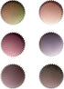 qiqee 300PCS Standard Gradient Cupcake Liners Cupcake Cups 6 Designs Coffee Gradient Cupcake Papers Baking Cups Cupcake Wrappers (Medium Size)...