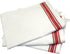 Aunt Martha's 18-Inch by 28-Inch Package of 3 Vintage Dish Towels,Cotton, Red Striped...