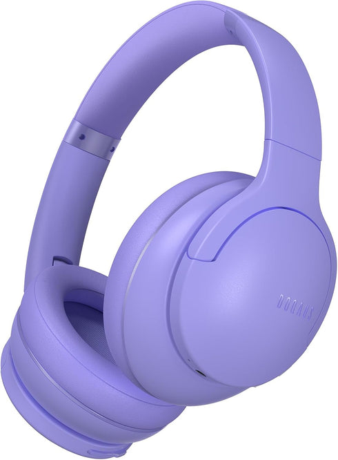 DOQAUS Wireless Headphones Bluetooth, 90 Hours Playtime Bluetooth Headphones with 3 EQ Modes, HiFi Stereo Headphones with Microphone, Soft Protein...