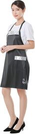 Hairdressing Apron with Pockets Adjustable Pet Grooming Pro Apron,28”x 33”,Black,A013101...