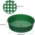 PATIKIL Garden Soil Sifter 8" Dia 1/8" Mesh Screen, 2 Pack Plastic Sand Sieve Sifting Pan Tool for Plant Gardening Flower Nursery, Green...