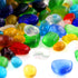 Hilitchi Glass Stones Gemstones Flat Glass Marbles for Event Weddings Birthday Christmas Decoration Vase Fillers Table Scatter...