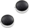 button covers for mens shirts button cover cufflinks cat eye button cover Diameter 1.75cm (silvery Black Diameter 1.75cm)...