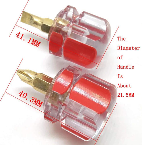 HONEYSEW Flat and Stubby Screwdriver Set Mini Stubby Tools Sewing Notions for Sewing Machine...