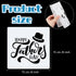 20 Pieces Happy Father's Day Stencils Mother's Day Stencil 6 x 6 Inch Decorative Father's Day Letter Painting Stencil Templates Reusable Stencils ...