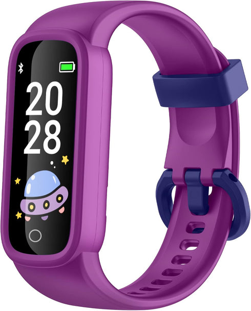 EURANS Kids Fitness Tracker Watch for Boys Girls Teens Ages 5-12, IP68 Waterproof Fitness Watch with Heart Rate & Sleep Tracking, Pedometer, Alarm...
