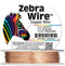 Zebra Wire Gold/Silver/Copper Round Spool 12, 14, 16, 18, 20, 22, 24, 26 Gauge (28 Gauge 40 Yard, Copper)...