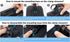 360° Rotatable Bike Phone Mount Bag Waterproof Bicycle Cell Phone Case Holder Touch Screen Handlebar Bag Pouch for iPhone 15 14 13 12 11 XR XS Max...
