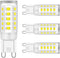 G9 LED Bulb, No Flicker 5000K Daylight T4 G9 Bi Pin Base LED Chandelier Small Light Bulbs, 4W (40W Halogen Replacement Bulbs), 360° Beam Angle, No...