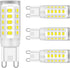G9 LED Bulb, No Flicker 5000K Daylight T4 G9 Bi Pin Base LED Chandelier Small Light Bulbs, 4W (40W Halogen Replacement Bulbs), 360° Beam Angle, No...