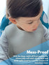 Silicone Baby bibs with Food Catcher – Girls, Boys, Infant and Toddlers Ages 6 to 36 Months...
