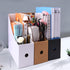 Magazine Holde, Magazine File Holder for Home, Office, Desk, 10.6'' H×10.2'' L ×3.5''W Magazine Storage Box (Black, 6 Pack)...