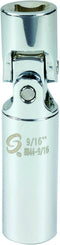 Sunex 8844 9/16 3/8-Inch Drive 9/16-Inch Universal Spark Plug Socket...