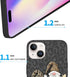 2Pcs Leopard Print Red Bufflo Plaid Gnome Compatible with iPhone 14 Case, Valentines Phone Case, Soft TPU Shockproof Thin Slim Phone Cover for Gir...