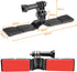 Motorcycle Helmet Chin Mount Kits with Adhesive Curved Pads Compatible with GoPro Hero 12, 11, 10, 9, 8, 7, (2018), 6 5, Hero Black, Session, Xiao...