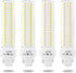 Gx24q/G24q 4-Pin Base Light Bulbs, 12W Gx24 LED PL Recessed Lights, Daylight 6000K 26W CFL Replacement for Ceiling Light Downlight Wall Sconce, 4-...