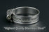 Hose Clamp Kit - 40 Piece 307 Stainless Steel 7 Sizes 6-38mm - Hose Clamps Assortment Pipe Clamp Adjustable - Clamp Assortment Kit, Fuel Line Clam...