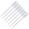 Transfer Pipettes, HiBallBall 100 Pack Clear Plastic Disposable Liquid Droppers, Graduated Pipetting for Laboratory Experiment (1ML)...