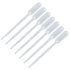Transfer Pipettes, HiBallBall 100 Pack Clear Plastic Disposable Liquid Droppers, Graduated Pipetting for Laboratory Experiment (1ML)...
