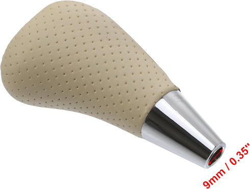 X AUTOHAUX Car Automatic Gear Stick Shift Knob for Toyota RAV4 Corolla Avalon Yaris 4Runner Sienna Camry Tacoma for Lexus ES GS SC RX LS Beige Bro...