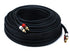 Monoprice 1.5ft Premium 2 RCA Plug/2 RCA Plug M/M 22AWG Cable - Black - (105346)...