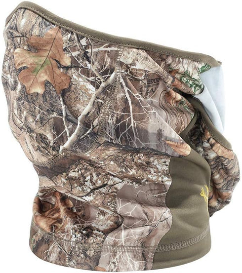 HOT SHOT Men's Grouse Stretch Polyester Convertible Balaclava, Realtree Edge, One Size...