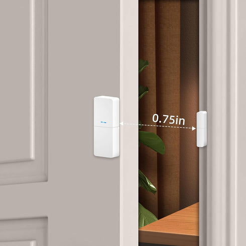Door and Windows Sensor, Compatible with GRSICO Home Alarm System for Home Business Burglar Alert-HUB Needed...