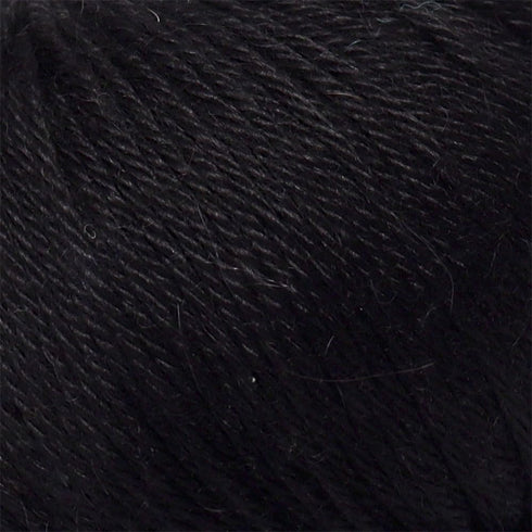 100% Baby Alpaca Yarn Wool Set of 3 Skeins DK Weight - Made in Peru - Heavenly Soft and Perfect for Knitting and Crocheting (Black, DK)...