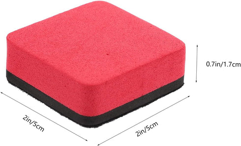 LALAFINA 24pcs Magnetic Dry Erase Erasers Colorful Whiteboard Eraser Chalkboard Cleaner Wiper Magnetic Whiteboard Erasers for Classroom, Home, Off...