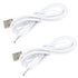 2pcs USB Charger Replacement for Stylus Pen Tablet Pen for Huion P80/PE330/PF150 Graphics Pen Barrel Jack 2.0mm USB Cord Charging Cable, for GAOMO...