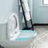 4 Pairs of Soft and Warm Toilet Seat Cover, Can Clean and Reuse Toilet Pads, Suitable for Toilet Rings of Different Shapes, Portable and Easy Inst...