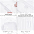 Toothbrush Case 2 Packs, Transparent Toothbrush Travel Case, Plastic Toothbrush Holder Travel Size, 7.87 x 1.85 x 1.18 inches Portable Toothbrush ...