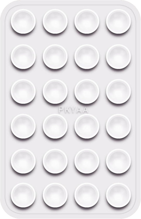 PKYAA Silicone Suction Phone Case Mount, Silicon Adhesive Phone Accessory for Smartphones, Hands-Free Mirror Shower Phone Holder for Selfies, Tikt...