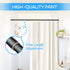 Tension Curtain Rod Spring Curtain Rod Adjustable Tension Rod 1pcs Adjustable Spring Curtain Rod, Tension Rods for Windows 28 to 48 Inch, Non Slip...