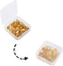 UNICRAFTALE 100pcs Golden Stainless Steel Flat Round Blank Earring Pins Stud Earring Posts 10mm Flat Pad with Loop Earring DIY Components for Earr...