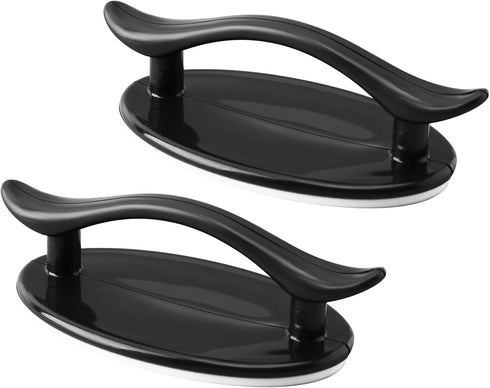 2-Pack Self-Stick Instant Cabinet Drawer Handles Pulls - Self-Adhesive Pull Handles Helper for Kitchen, Window, Sliding Closet, Bathroom, Mirror D...