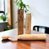 Bamboo Screwable Toothbrush Two-Piece Design | Soft, BPA-Free Bristles & Portable Case | Natural, Compact & Eco-Friendly | Ideal for Travel, Campi...