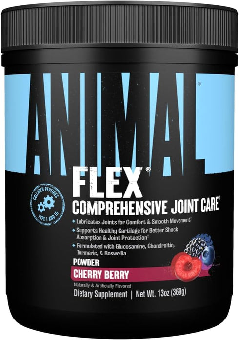 Animal Flex Powder – All-in-one Complete Joint Support Supplement – Contains Collagen, Turmeric Root, Curcumin, Glucosamine & Chondroitin – Helps ...