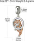 Lucky Charm 925 Sterling Silver Animal Dangle Pet Charm for Pandora Bracelet...